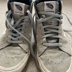 Blue Suede Vans Hightops